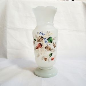 Vintage Bristol Glass Vase